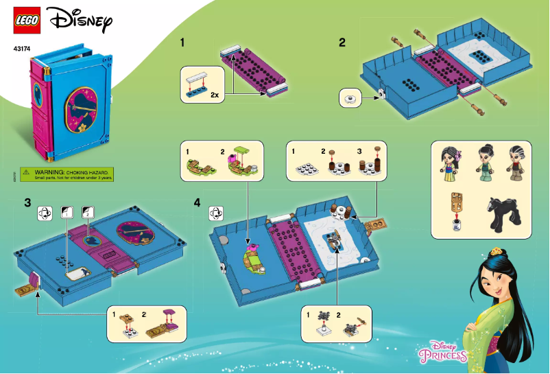 Image de la première page du manuel de l'appareil Disney 43174