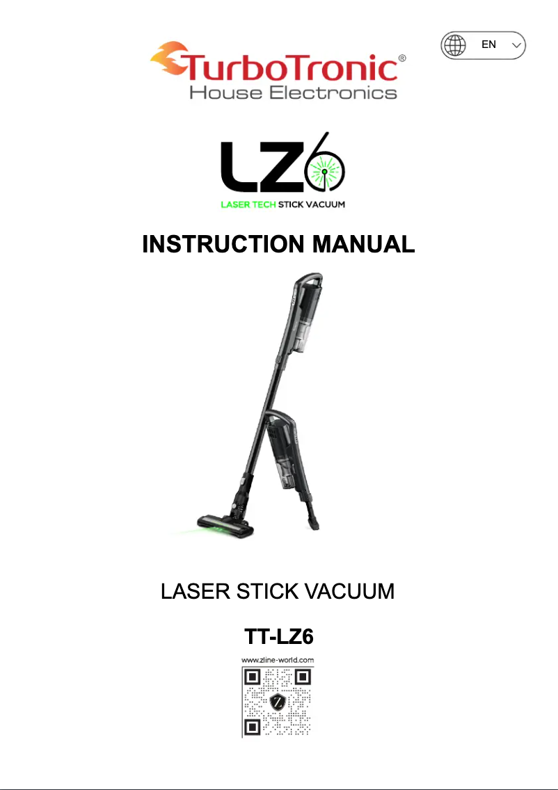 Page n°1 - Manuel utilisateur TurboTronic TT-ZL6