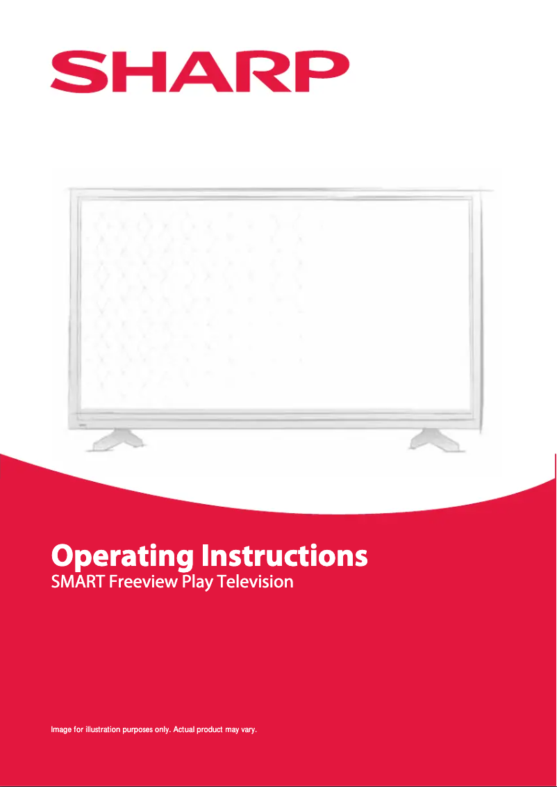 Page 1 de la notice Manuel utilisateur Sharp 24BC0K