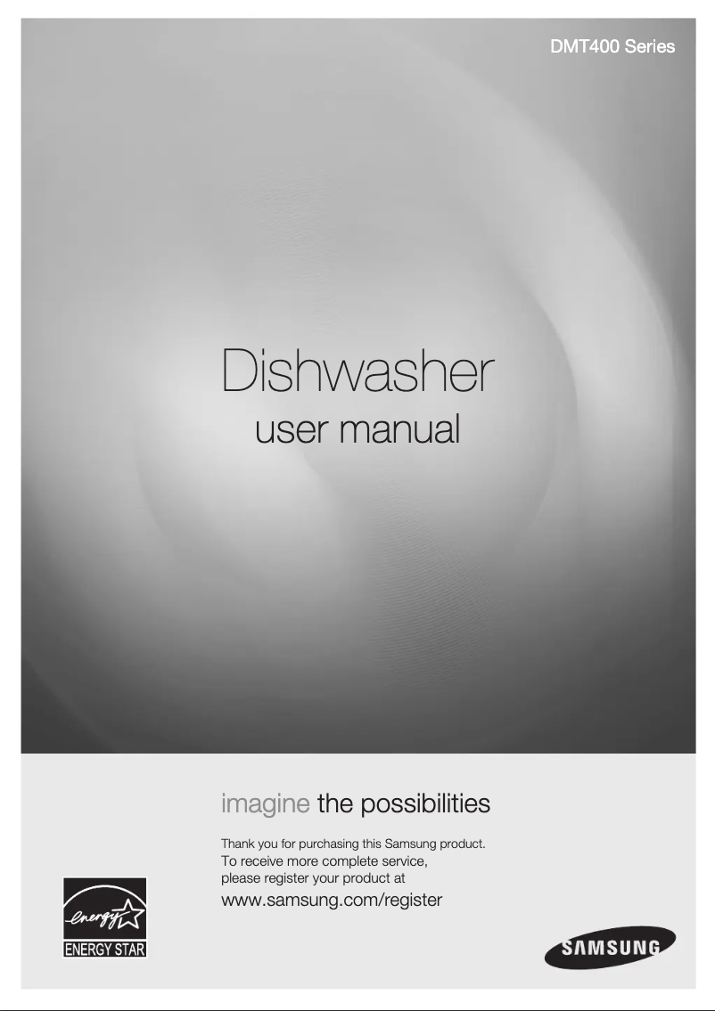 Image de la première page du manuel de l'appareil DMT400RHB