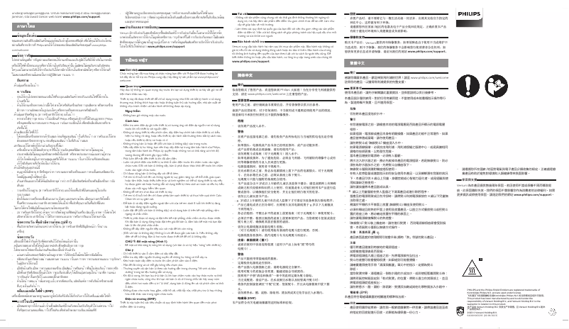 Page 1 de la notice Brochure Philips EasySpeed GC1740