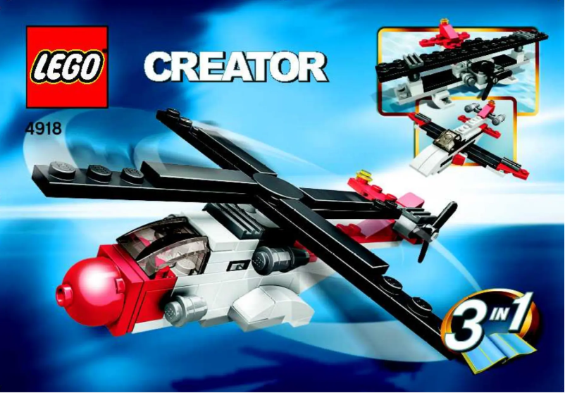 Page n°1 - Manuel utilisateur Lego Mini Flyers