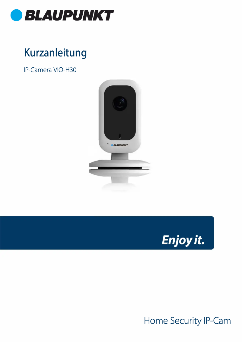 Image de la première page du manuel de l'appareil VIO-H30