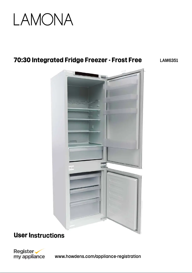 Page n°1 - Manuel utilisateur Lamona LAM6351