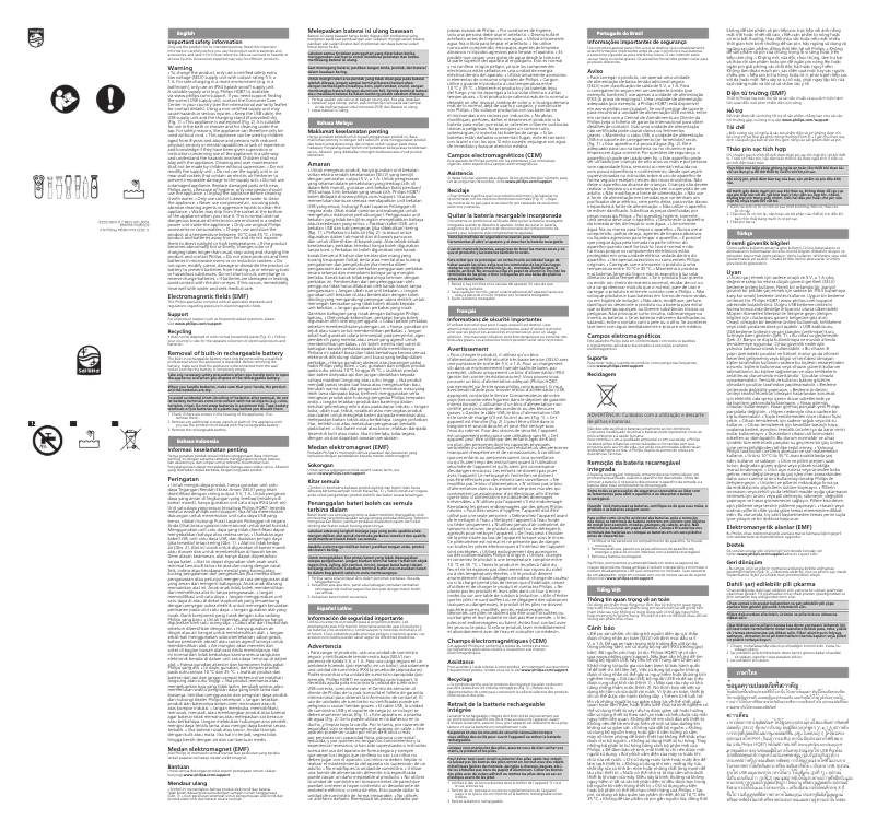 Page n°1 - Manuel utilisateur Philips Series 1000 S1141