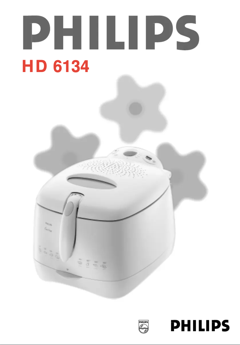 Page n°1 - Manuel utilisateur Philips HD6134