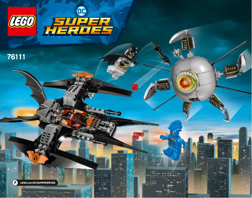 Page 1 de la notice Manuel utilisateur Lego Dc Super Heroes 76111