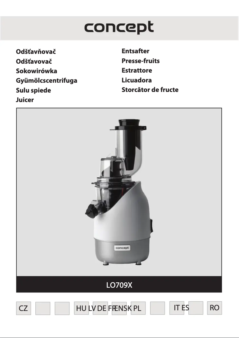 Image de la première page du manuel de l'appareil LO7092