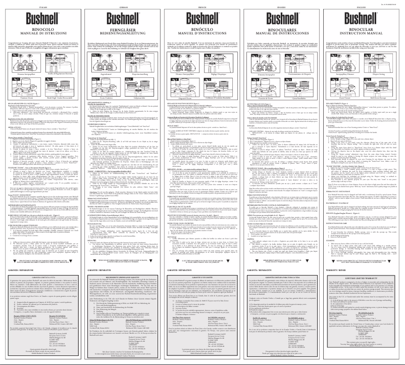 Image de la première page du manuel de l'appareil H2O 10x42