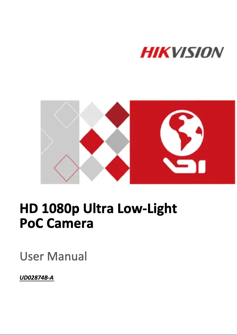 Página 1 del manual Manual de instrucciones Hikvision DS-2CC12D9T-AIT3ZE