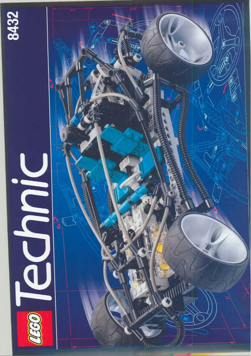 Page 1 de la notice Manuel utilisateur Lego Technic 8432