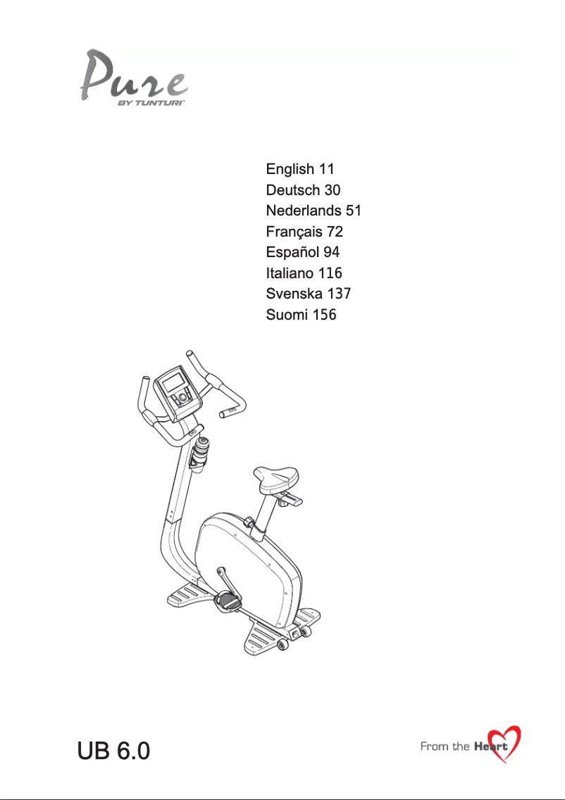 Image de la première page du manuel de l'appareil Pure UB 6.0