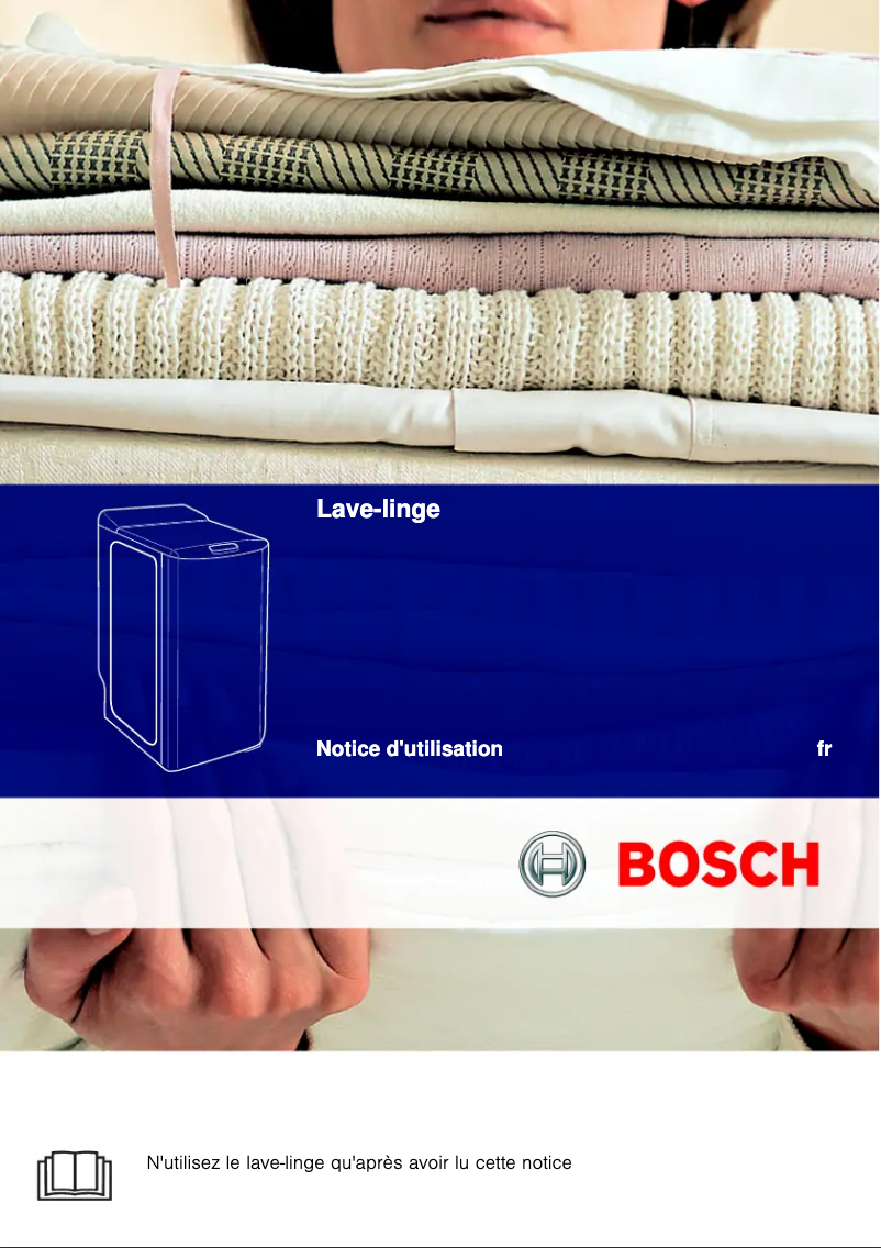 Page n°1 - Manuel utilisateur Bosch WOT20352FF