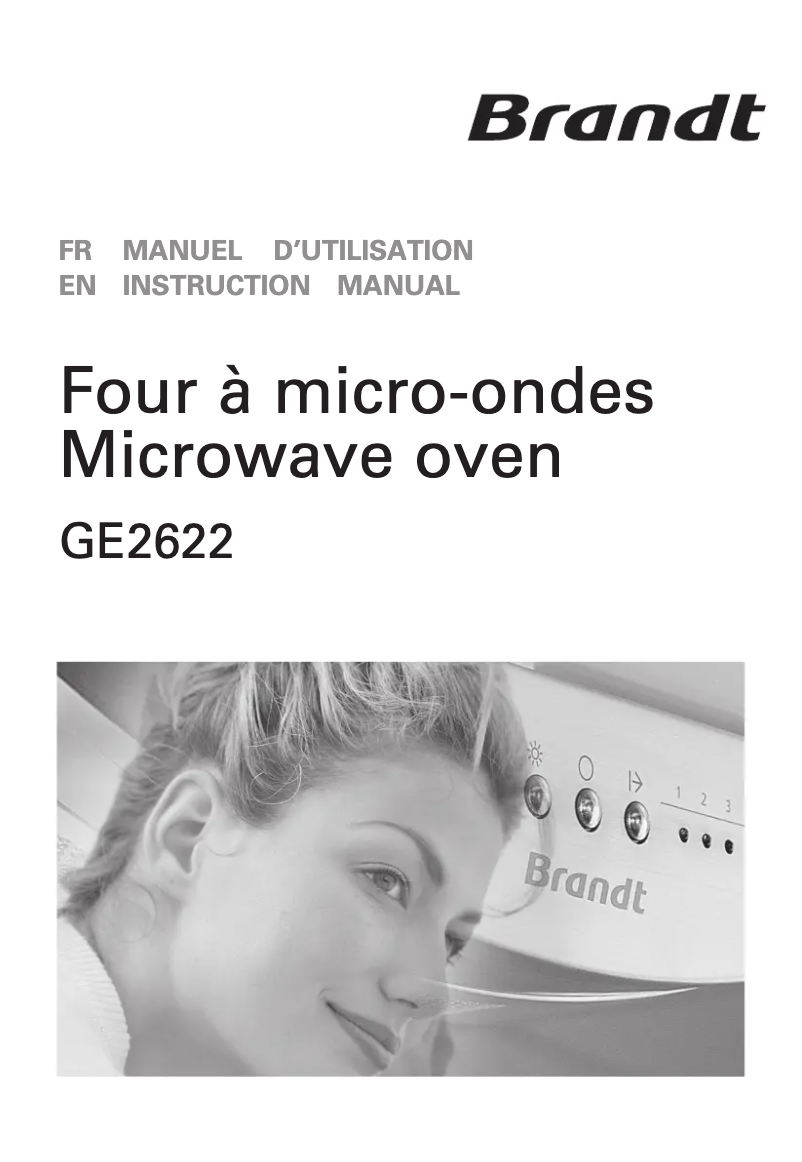 Image de la première page du manuel de l'appareil GE2622