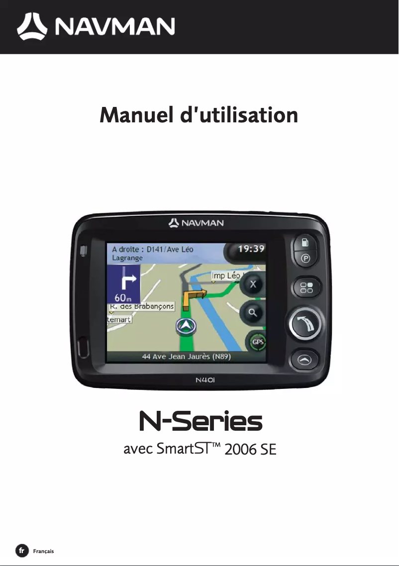 Page 1 de la notice Manuel utilisateur Navman N20