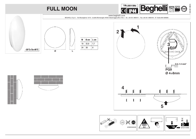 Image de la première page du manuel de l'appareil 75347