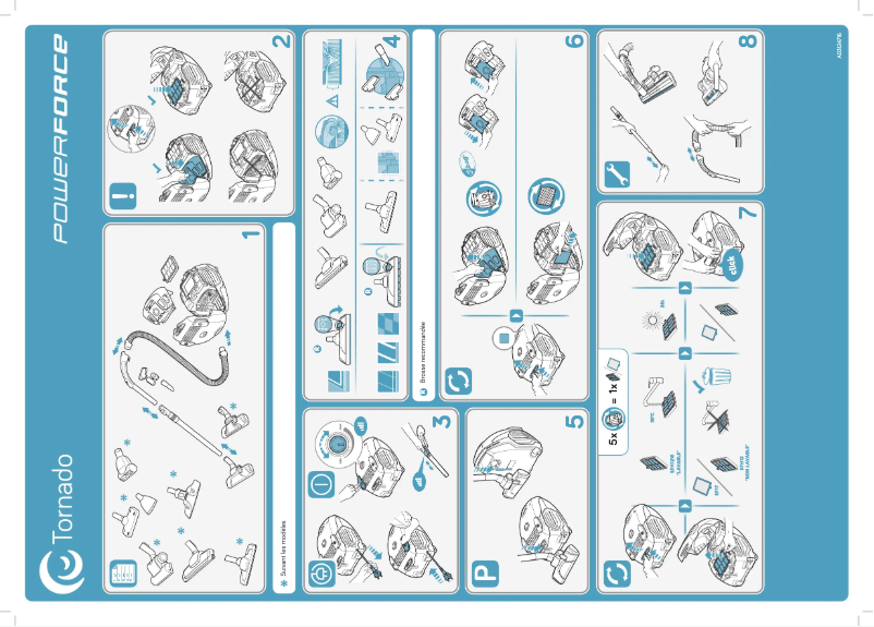 Page 1 de la notice Manuel utilisateur Electrolux TOPF65EB