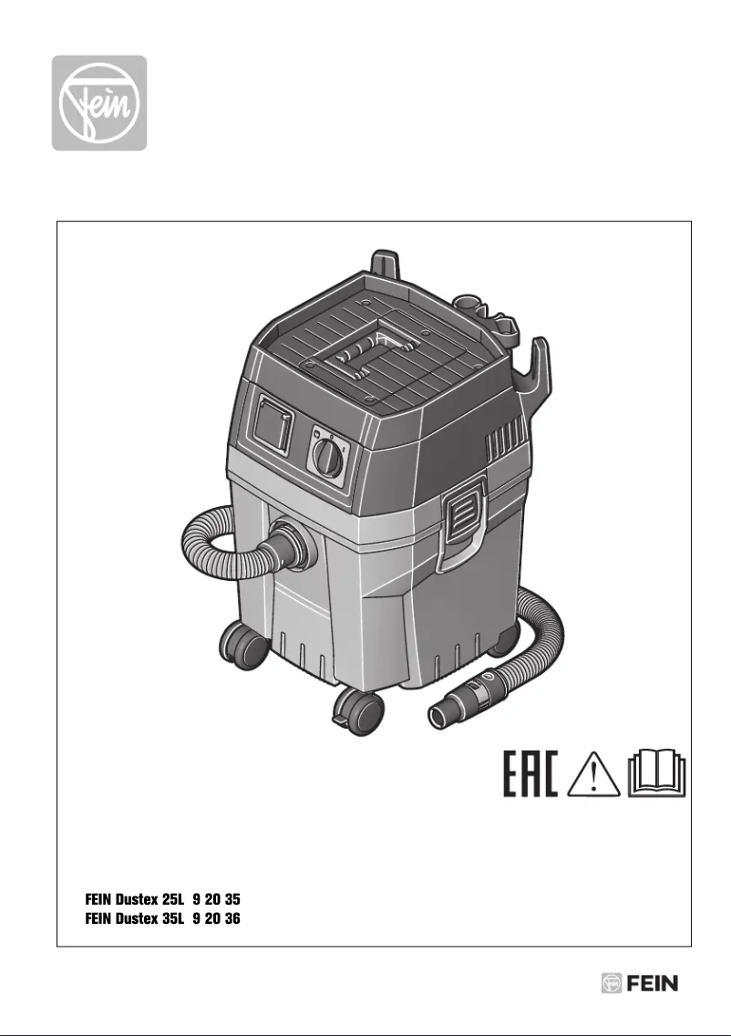 Image de la première page du manuel de l'appareil Dustex 25 L
