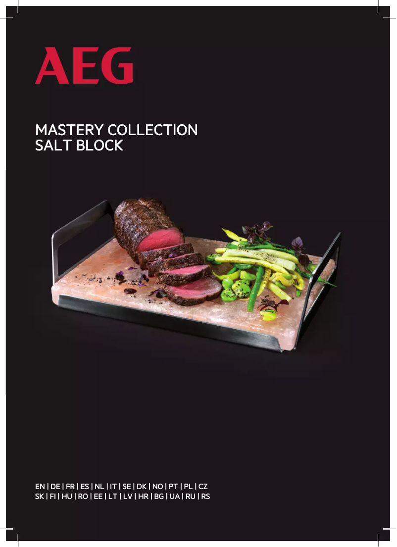 Página 1 del manual Manual de usuario AEG A2SLT