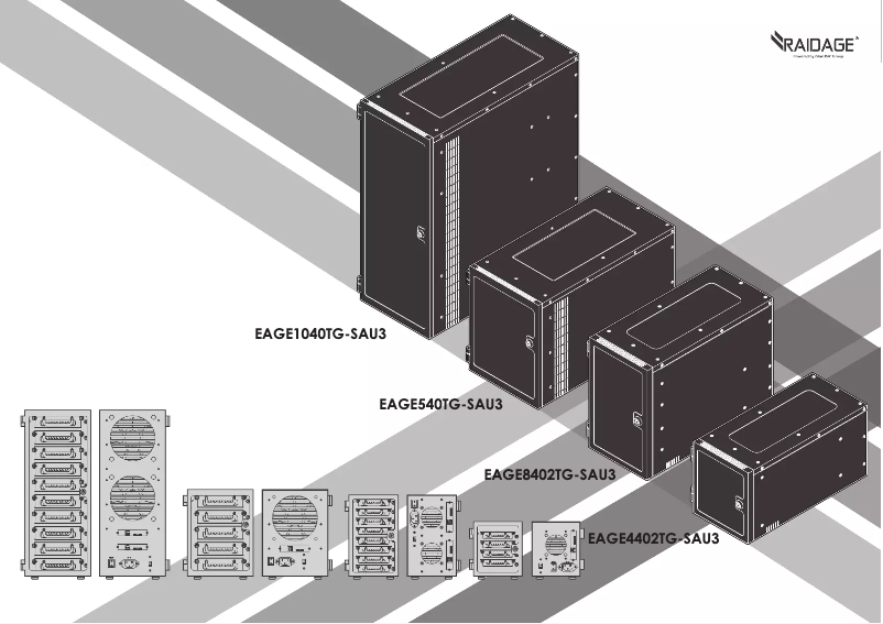 Page 1 de la notice Manuel utilisateur iStarUSA EAGE4402TG-SAU3