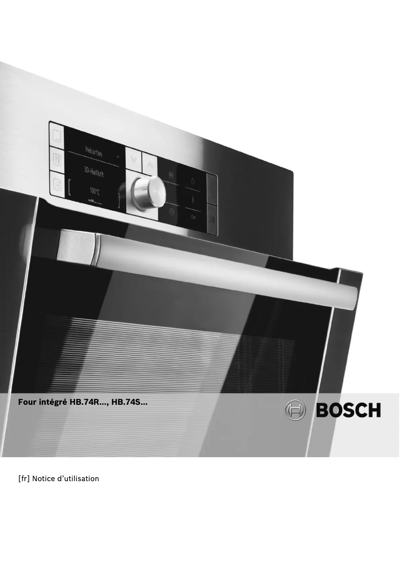 Page 1 de la notice Mode d'emploi Bosch HBA74R150E