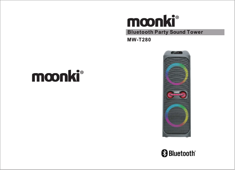 Page 1 de la notice Manuel utilisateur Moonki MW-T280