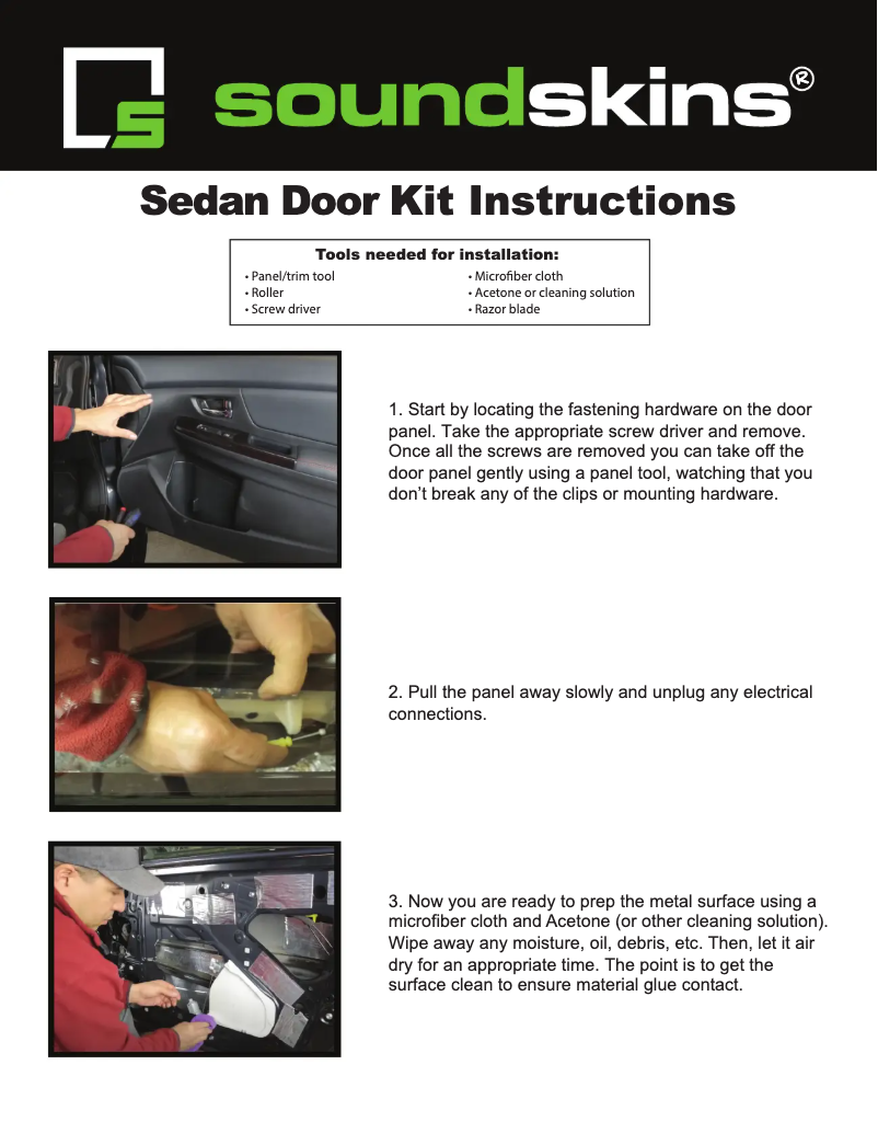 Image de la première page du manuel de l'appareil SSK-CRSTRK4DR