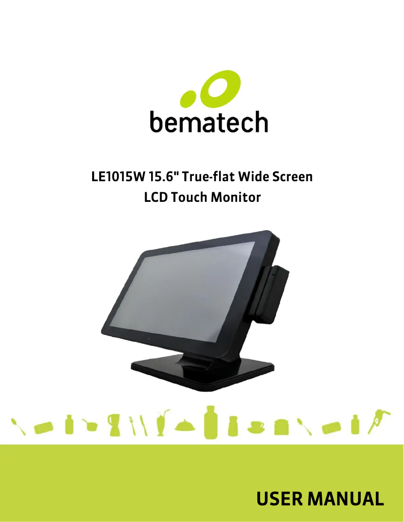 Page 1 de la notice Manuel utilisateur Bematech LE1015W