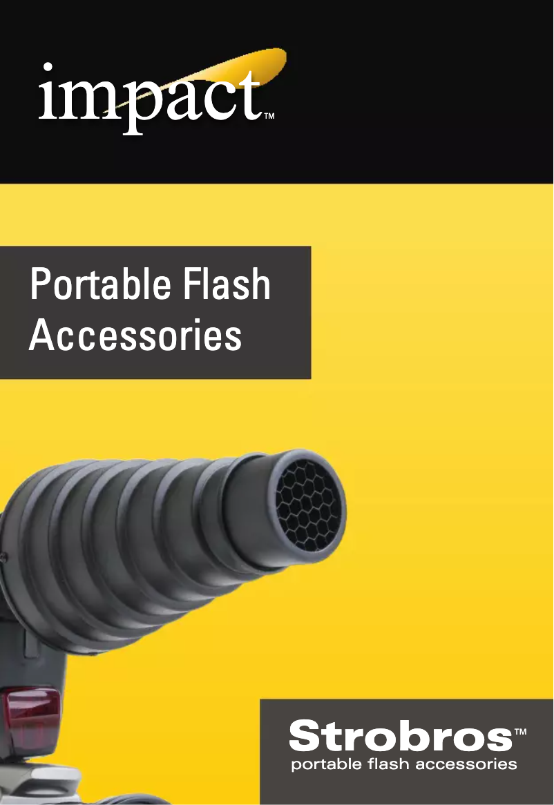 Page 1 de la notice Manuel utilisateur Impact Strobros