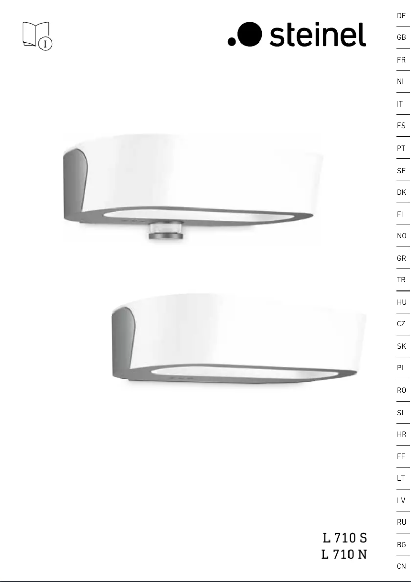 Page n°1 - Manuel utilisateur Steinel L 710 S