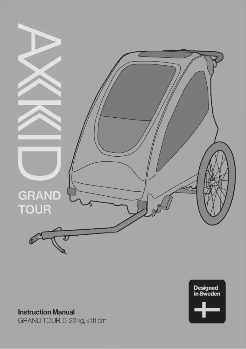 Page n°1 - Manuel utilisateur Axkid Grand Tour