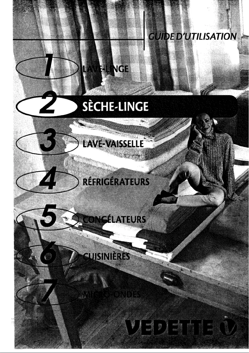 Page 1 de la notice Manuel utilisateur Vedette VST230