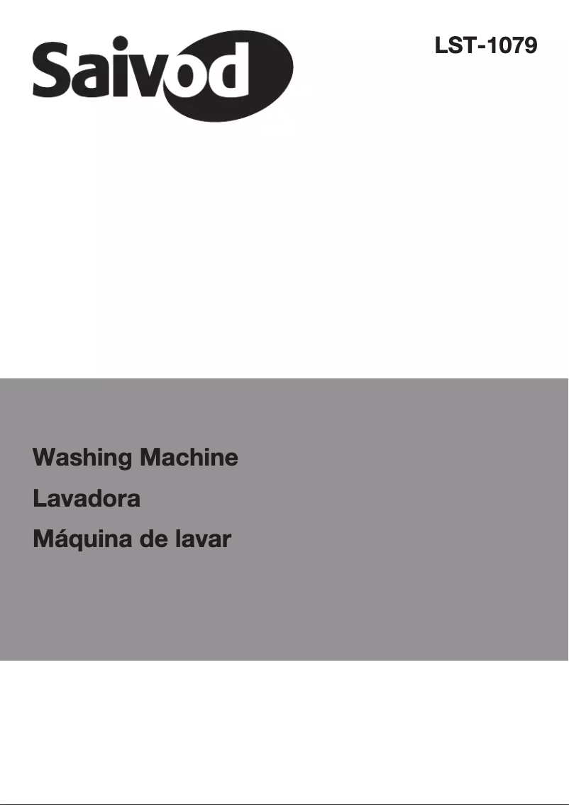 Image de la première page du manuel de l'appareil LST 1079