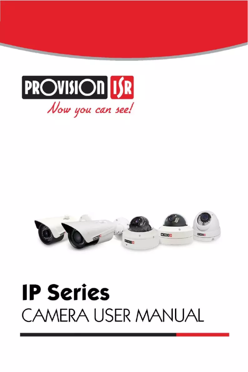 Page n°1 - Manuel utilisateur Provision-ISR DI-350IP5S36