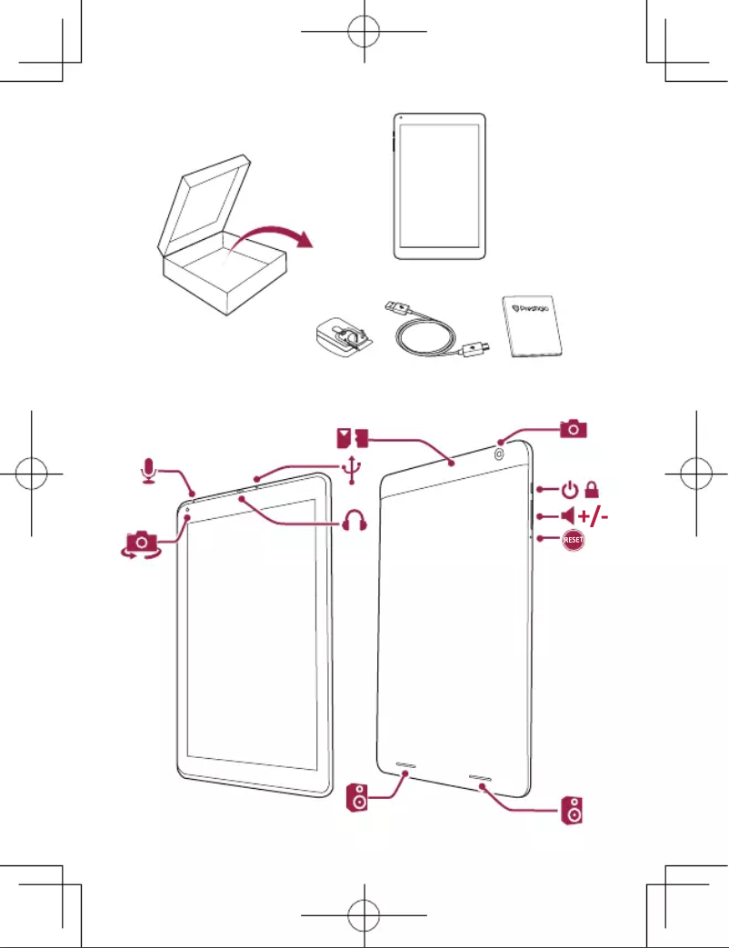 Image de la première page du manuel de l'appareil MultiPad Muse 5001 3G
