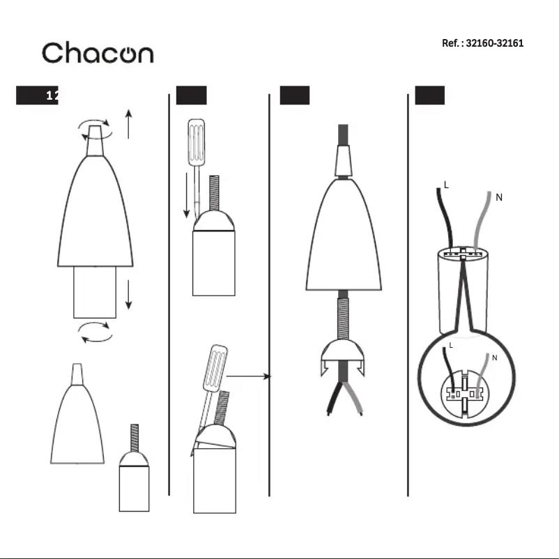 Page n°1 - Manuel utilisateur Chacon 32161