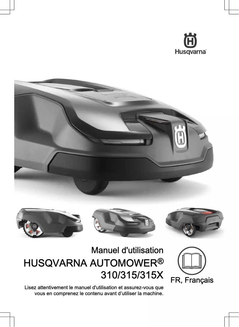 Page n°1 - Manuel utilisateur Husqvarna Automower 315