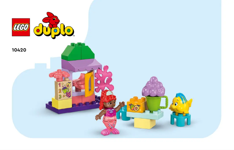 Image de la première page du manuel de l'appareil Duplo 10420