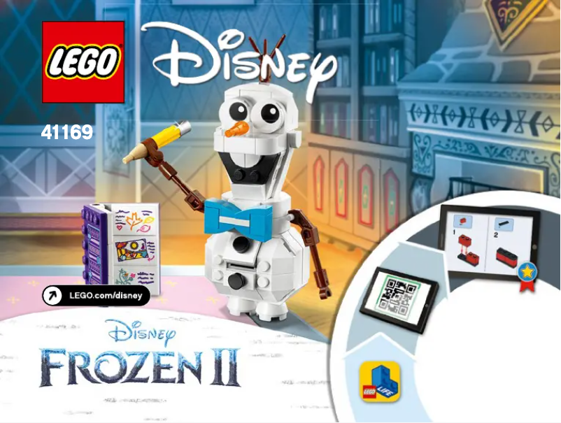 Page n°1 - Manuel utilisateur Lego Disney 41169