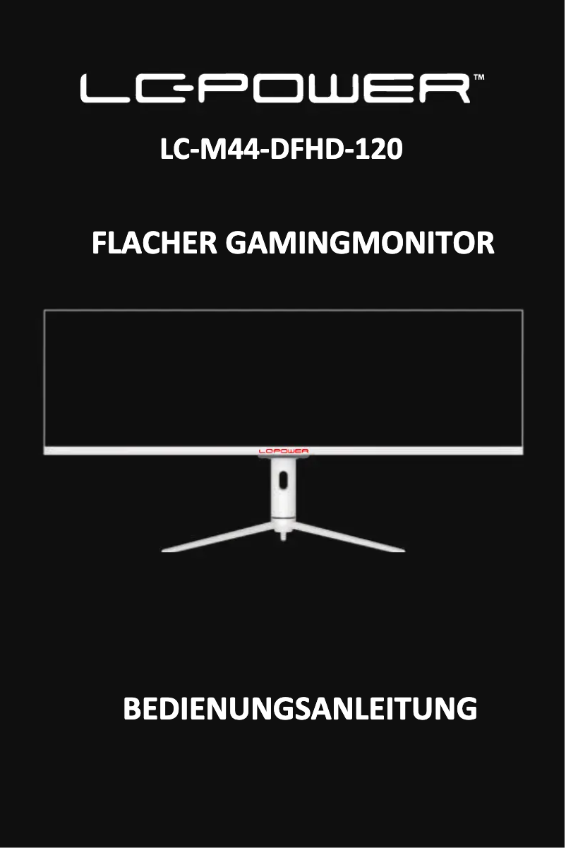 Image de la première page du manuel de l'appareil LC-M44-DFHD-120