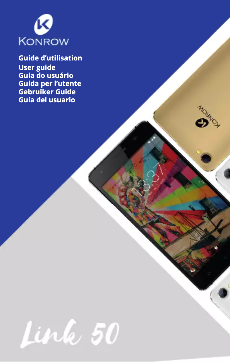 Page n°1 - Manuel utilisateur Konrow Link 55