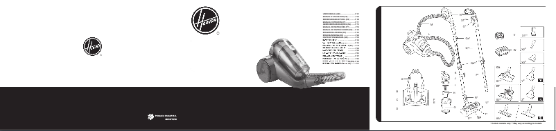 Page n°1 - Manuel utilisateur Hoover RC71_RC20011
