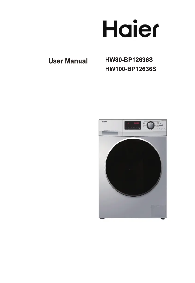 Image de la première page du manuel de l'appareil HW80-BP12636S