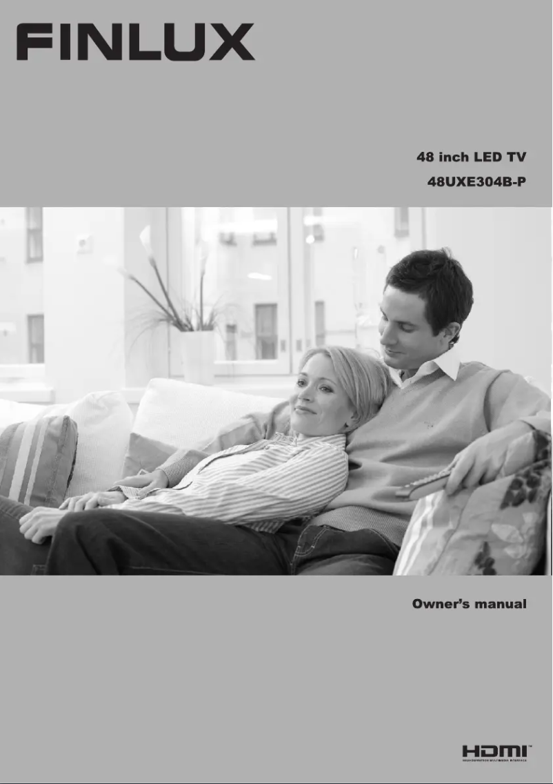 Page n°1 - Manuel utilisateur Finlux 48UXE304B-P