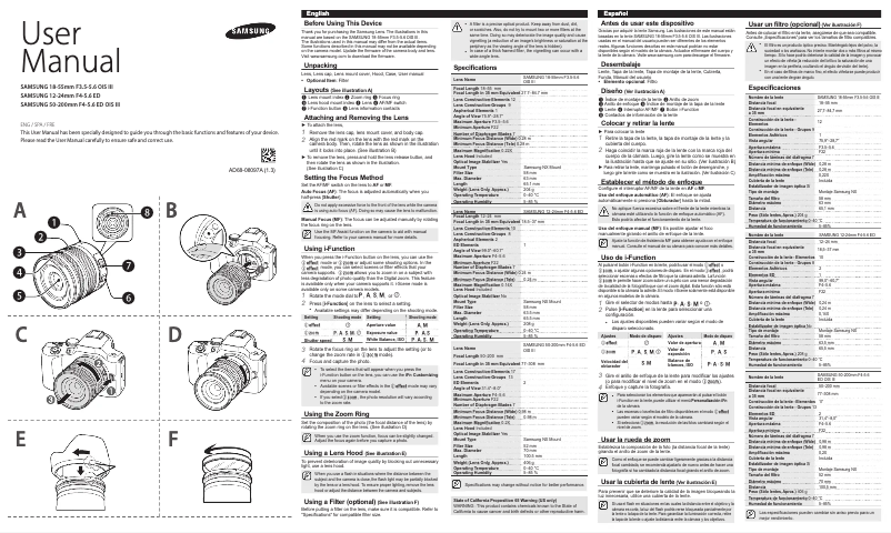 Image de la première page du manuel de l'appareil T50200CSW