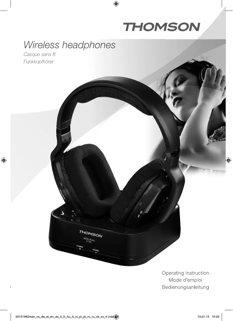 Page 1 de la notice Manuel utilisateur Thomson WHP5311