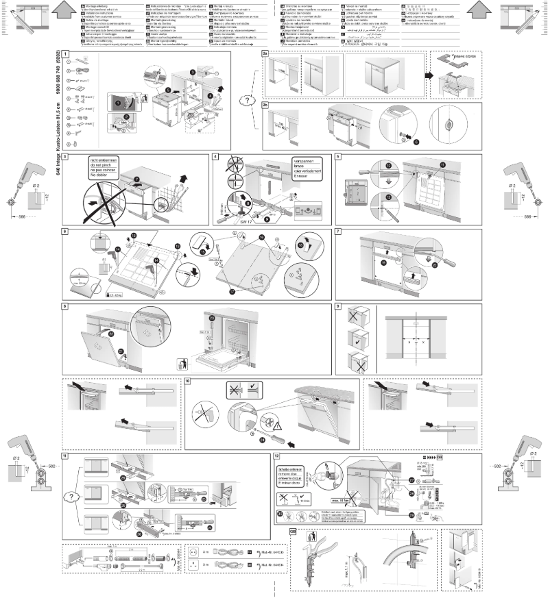 Page 1 de la notice Manuel utilisateur Bosch SMI65M25EU