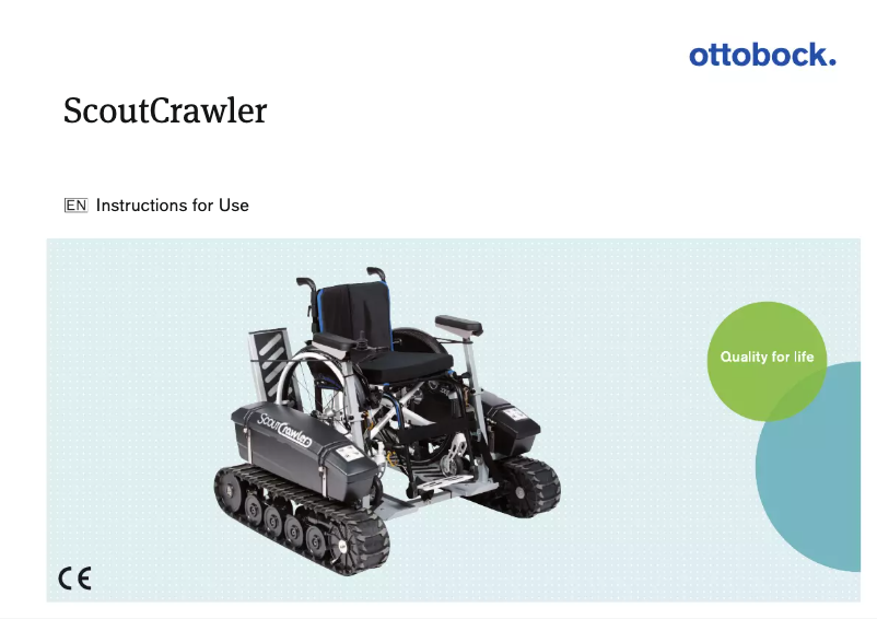 Image de la première page du manuel de l'appareil ScoutCrawler
