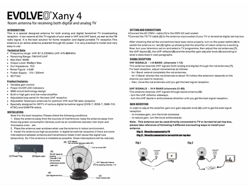 Página 1 del manual Manual de usuario Evolveo Xany 4