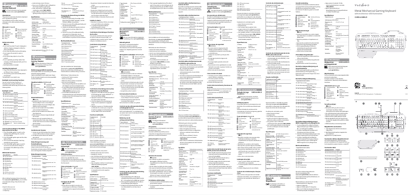 Image de la première page du manuel de l'appareil GKBD400BKUS